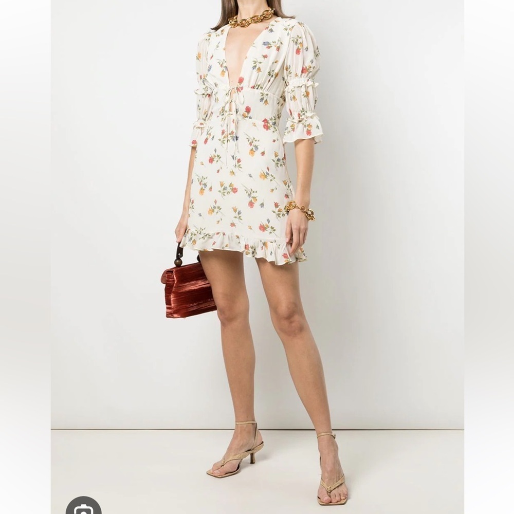 Reformation laurelei floral mini dress - Picture 6 of 8